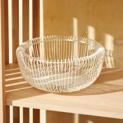 CASA ZIBA Cesto Portafrutta Sabbia- Accessori Da Cucina
