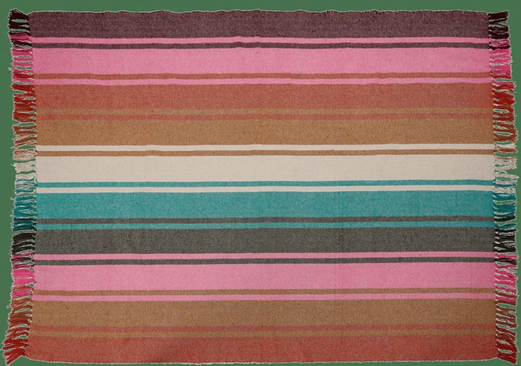 CASA ZIYA Plaid Multicolore- Plaid